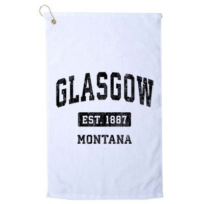 Glasgow Montana Mt Vintage Sports Established Design Golf Towel