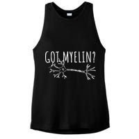 Got Myelin MS Multiple Sclerosis Awareness Ladies PosiCharge Tri-Blend Wicking Tank