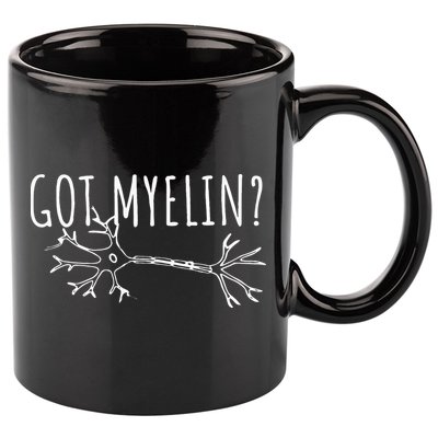 Got Myelin MS Multiple Sclerosis Awareness 11oz C Handle Ceramic Mug