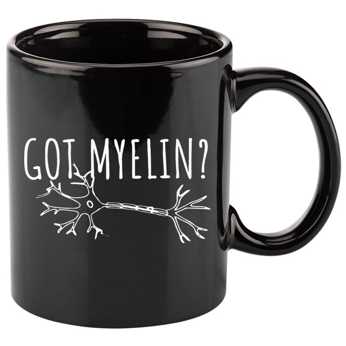 Got Myelin MS Multiple Sclerosis Awareness 11oz C Handle Ceramic Mug