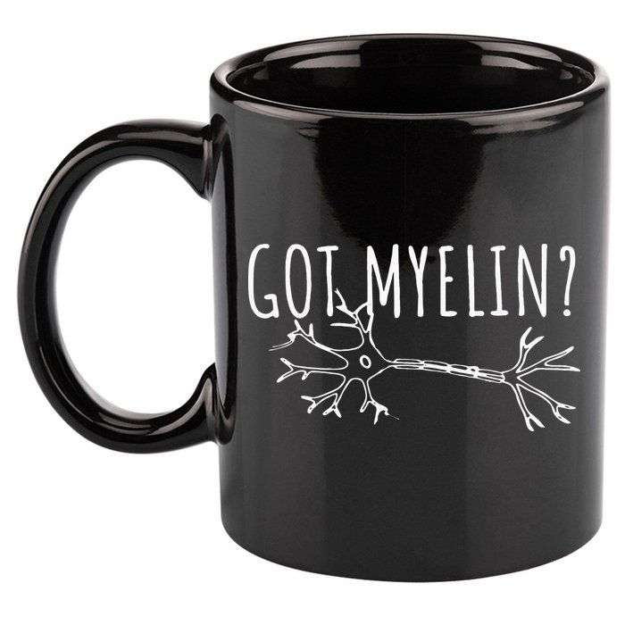 Got Myelin MS Multiple Sclerosis Awareness 11oz C Handle Ceramic Mug