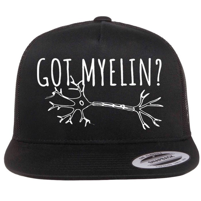 Got Myelin MS Multiple Sclerosis Awareness Flatbill Hat