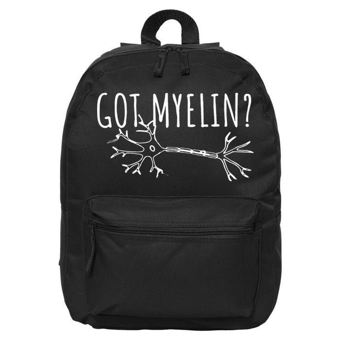 Got Myelin MS Multiple Sclerosis Awareness 16 in Basic Backpack