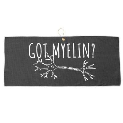 Got Myelin MS Multiple Sclerosis Awareness Large Microfiber Waffle Golf Towel