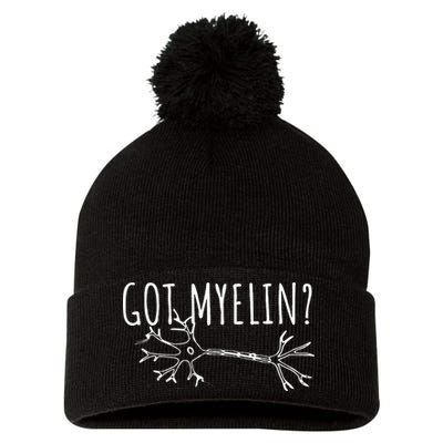 Got Myelin MS Multiple Sclerosis Awareness Pom Pom 12in Knit Beanie