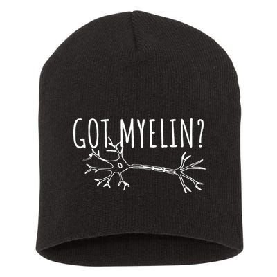 Got Myelin MS Multiple Sclerosis Awareness Short Acrylic Beanie