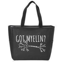 Got Myelin MS Multiple Sclerosis Awareness Zip Tote Bag