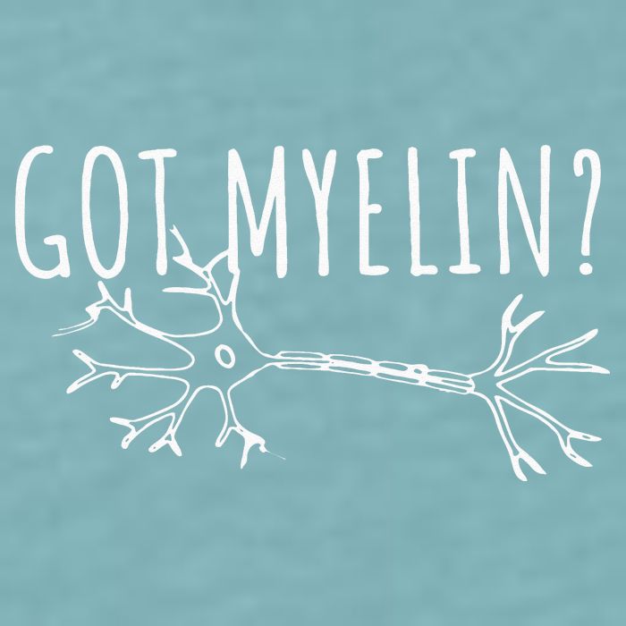 Got Myelin MS Multiple Sclerosis Awareness Sueded Cloud Jersey T-Shirt