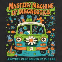Groovy Mystery Machine Of Diagnostics Lab Tech Lab Week 2025 Gift Cool Comfort Performance Bucket Hat