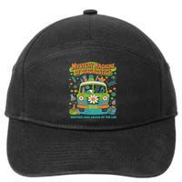 Groovy Mystery Machine Of Diagnostics Lab Tech Lab Week 2025 Gift 7-Panel Snapback Hat