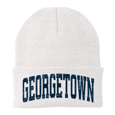 Georgetown Massachusetts Ma Vintage Athletic Sports Beanie