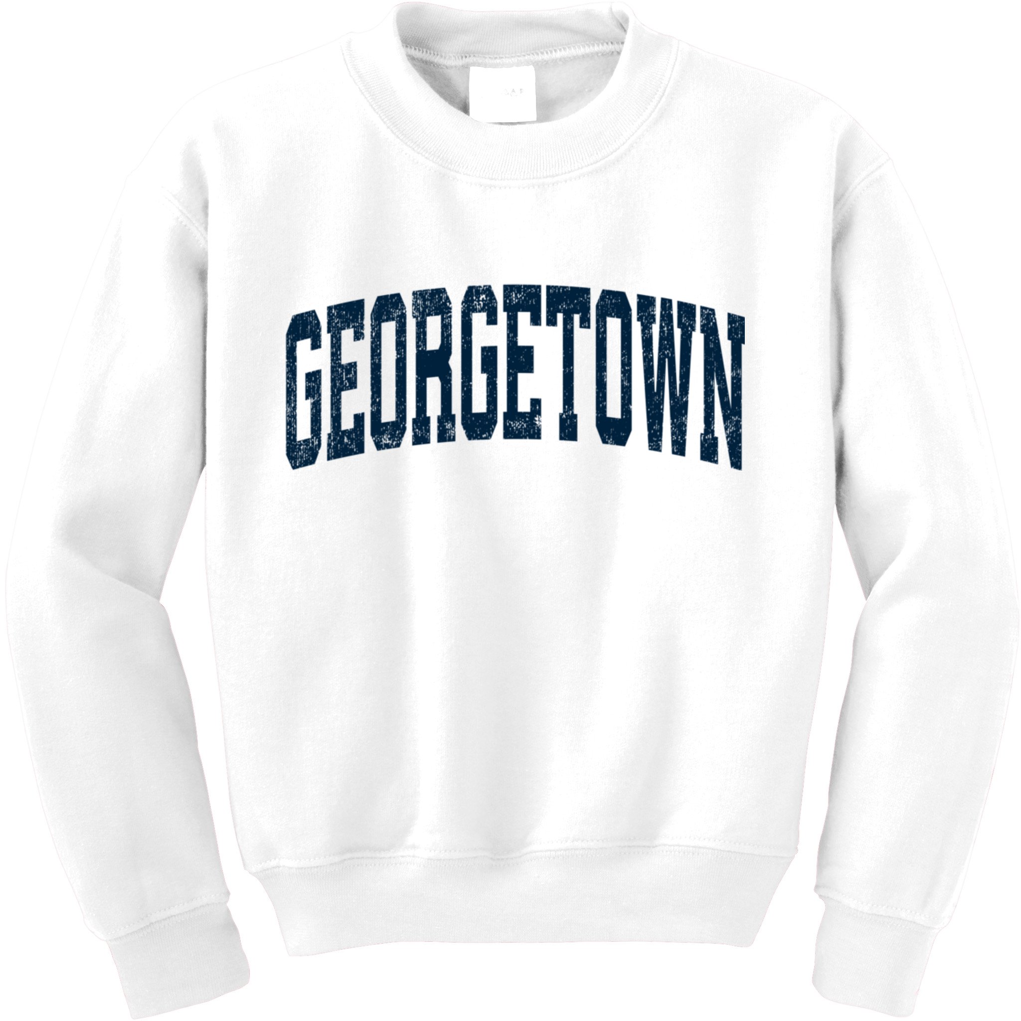 Georgetown Massachusetts Ma Vintage Athletic Sports Kids Sweatshirt