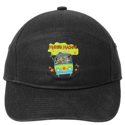 Groovy Mystery Machine Of Diagnostics Lab Tech Lab Week 2025 Gift 7-Panel Snapback Hat