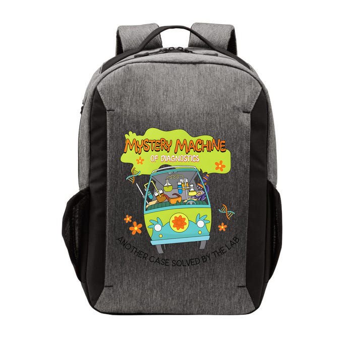 Groovy Mystery Machine Of Diagnostics Lab Tech Lab Week 2025 Gift Vector Backpack