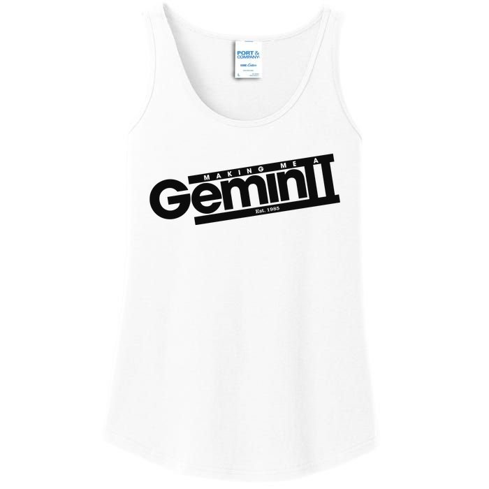 Girlsaloud Making Me A Gemini Est 1985 Ladies Essential Tank