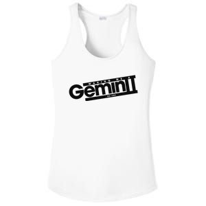 Girlsaloud Making Me A Gemini Est 1985 Ladies PosiCharge Competitor Racerback Tank