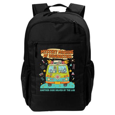 Groovy Mystery Machine Of Diagnostics Lab Tech Lab Week 2025 Daily Commute Backpack