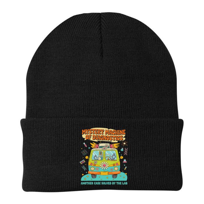 Groovy Mystery Machine Of Diagnostics Lab Tech Lab Week 2025 Knit Cap Winter Beanie