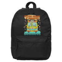 Groovy Mystery Machine Of Diagnostics Lab Tech Lab Week 2025 16 in Basic Backpack