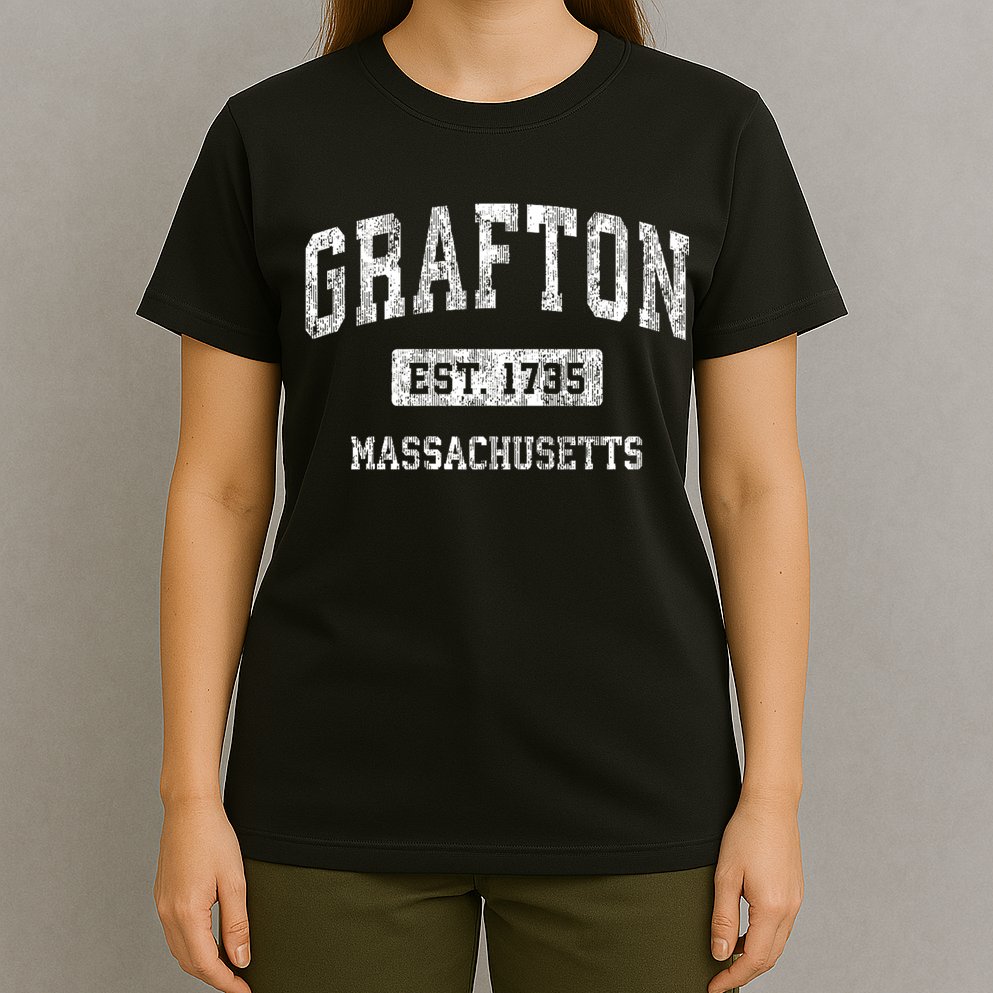 Grafton Massachusetts Ma Vintage Sports T-Shirt