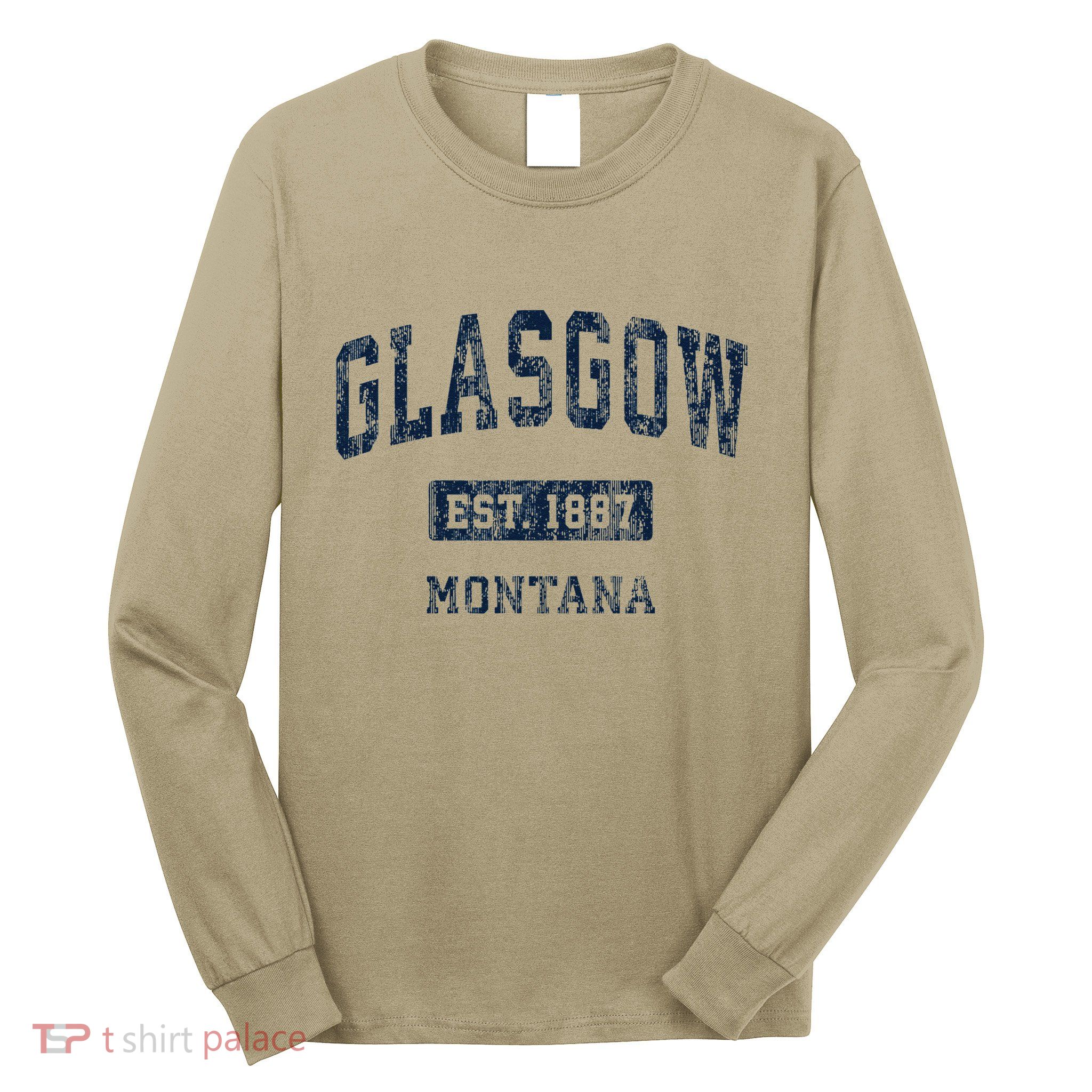 Glasgow Montana Mt Vintage Established Long Sleeve Shirt