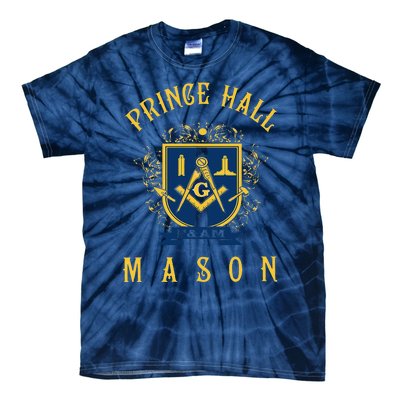 Greats Mason Masonic Prince Hall Masons Fathers Day Gift Tie-Dye T-Shirt