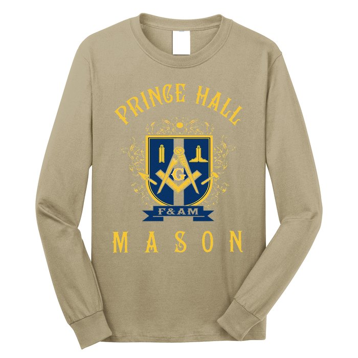 Greats Mason Masonic Prince Hall Masons Fathers Day Gift Long Sleeve Shirt