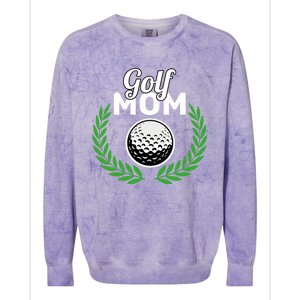 Golf Mom Mother's Day Golf Moms Golfing Moms Cute Gift Colorblast Crewneck Sweatshirt