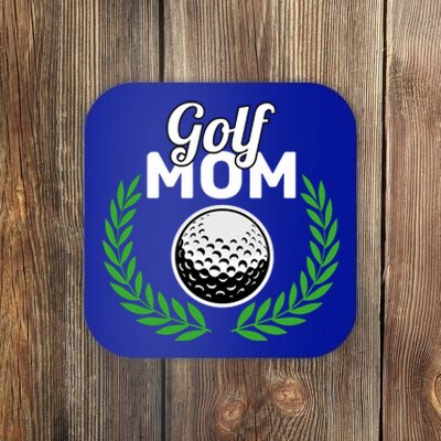 Golf Mom Mother's Day Golf Moms Golfing Moms Cute Gift Coaster