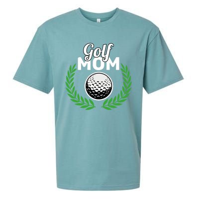 Golf Mom Mother's Day Golf Moms Golfing Moms Cute Gift Sueded Cloud Jersey T-Shirt