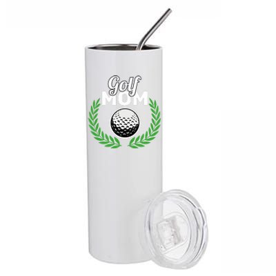 Golf Mom Mother's Day Golf Moms Golfing Moms Cute Gift Stainless Steel Tumbler