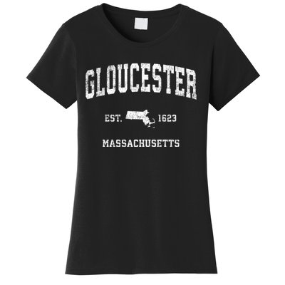 Gloucester Massachusetts Ma Vintage Sports Women's T-Shirt