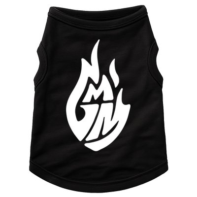 Good Mythical Morning Black Logo Gift Doggie Tank