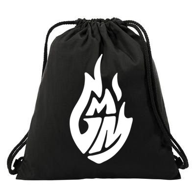 Good Mythical Morning Black Logo Gift Drawstring Bag