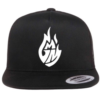Good Mythical Morning Black Logo Gift Flatbill Hat