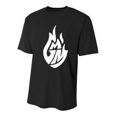 Good Mythical Morning Black Logo Gift Youth Performance Sprint T-Shirt
