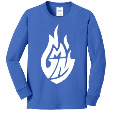 Good Mythical Morning Black Logo Gift Kids Long Sleeve Shirt