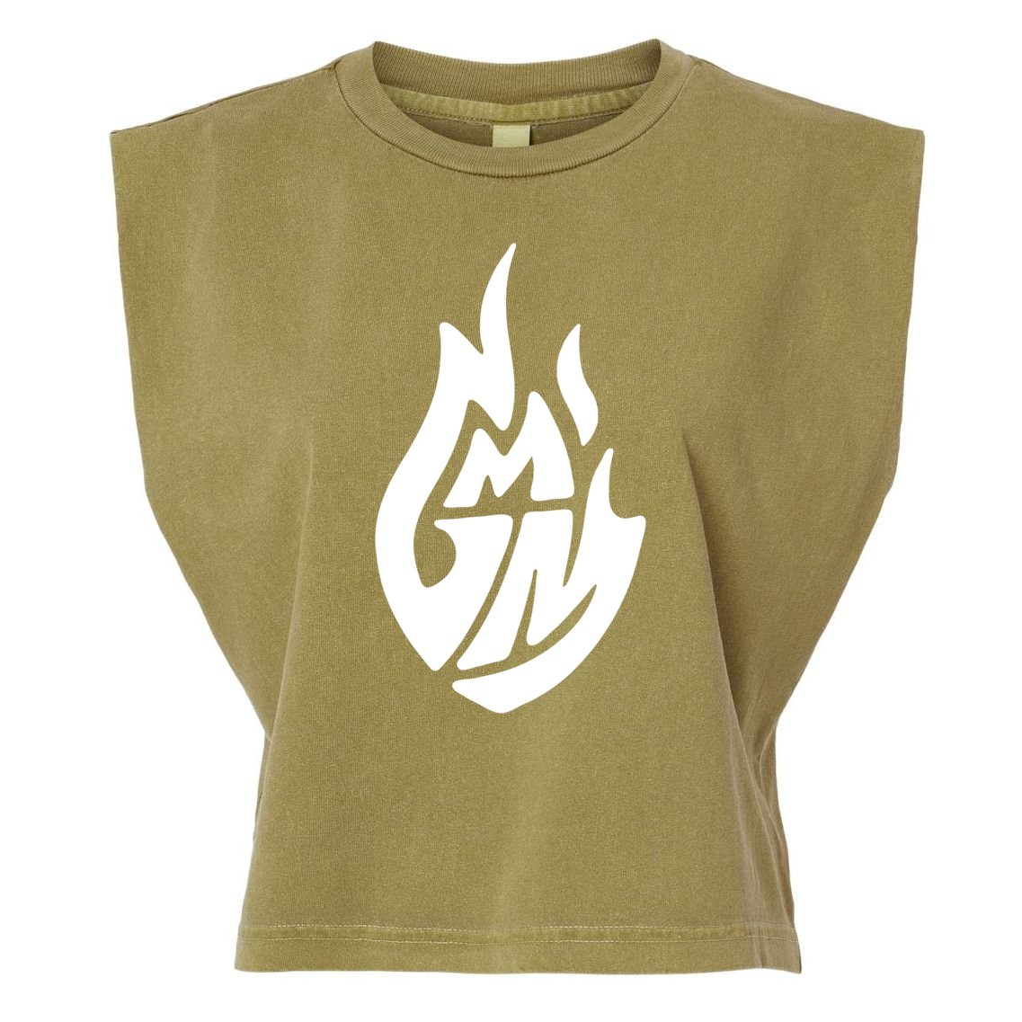 Good Mythical Morning Black Logo Gift Garment-Dyed Women's Muscle Tee