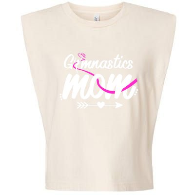 Gymnastics Mom Mama Cute Gymnast Mother's Day Gift Garment-Dyed Women's Muscle Tee