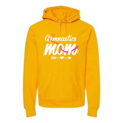 Gymnastics Mom Mama Cute Gymnast Mother's Day Gift Premium Hoodie