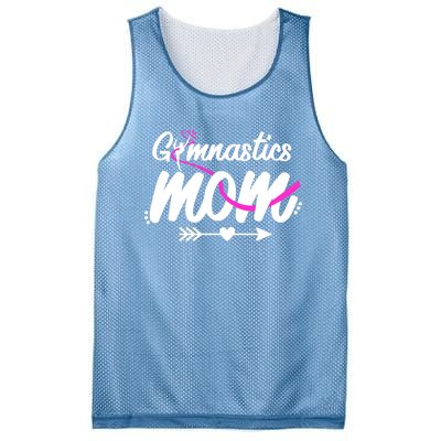 Gymnastics Mom Mama Cute Gymnast Mother's Day Gift Mesh Reversible Basketball Jersey Tank