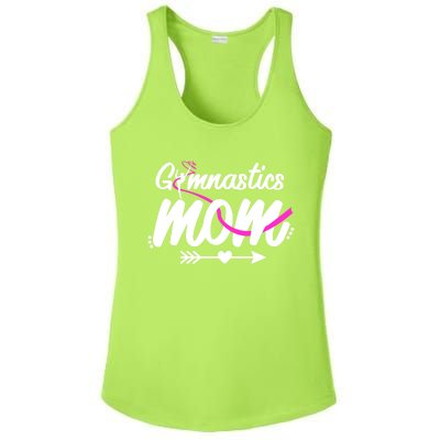 Gymnastics Mom Mama Cute Gymnast Mother's Day Gift Ladies PosiCharge Competitor Racerback Tank