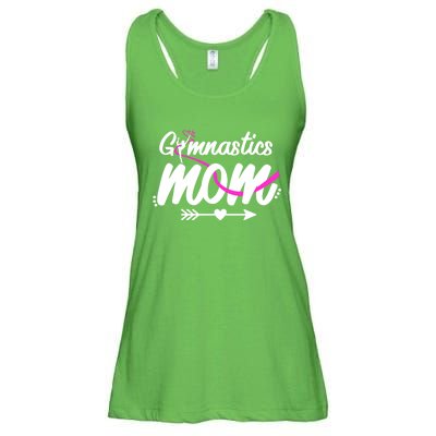 Gymnastics Mom Mama Cute Gymnast Mother's Day Gift Ladies Essential Flowy Tank