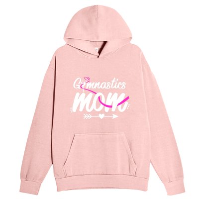 Gymnastics Mom Mama Cute Gymnast Mother's Day Gift Urban Pullover Hoodie