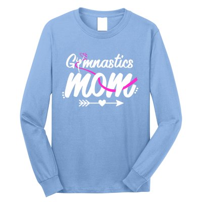 Gymnastics Mom Mama Cute Gymnast Mother's Day Gift Long Sleeve Shirt