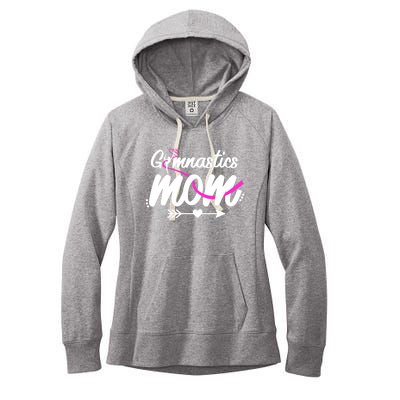 Gymnastics Mom Mama Cute Gymnast Mother's Day Gift Women's Fleece Hoodie