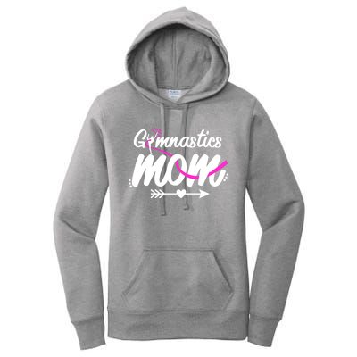 Gymnastics Mom Mama Cute Gymnast Mother's Day Gift Women's Pullover Hoodie