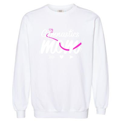 Gymnastics Mom Mama Cute Gymnast Mother's Day Gift Garment-Dyed Sweatshirt