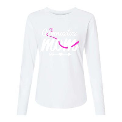 Gymnastics Mom Mama Cute Gymnast Mother's Day Gift Womens Cotton Relaxed Long Sleeve T-Shirt