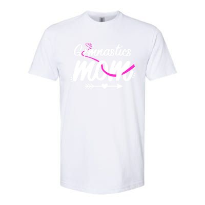 Gymnastics Mom Mama Cute Gymnast Mother's Day Gift Softstyle CVC T-Shirt